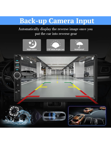 Auto Radio MP3 Bluetooth cu Touchscreen