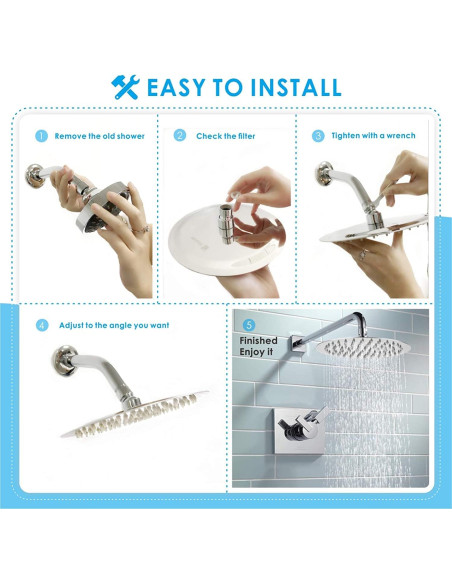 Para dus chrom inox