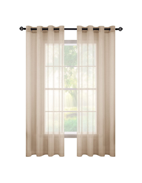 Perdele transparente diverse culori