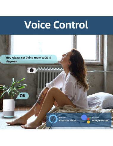 Cap termostatat smart Google Alexa