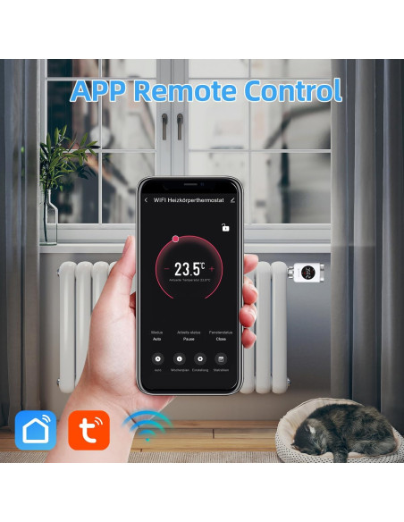 Cap termostatat smart Google Alexa