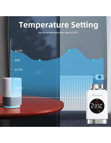 Cap termostatat smart Google Alexa