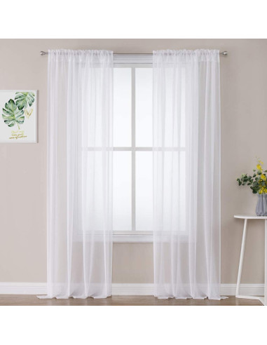 Perdele voal diverse culori