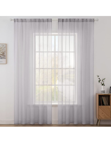 Perdele voal diverse culori