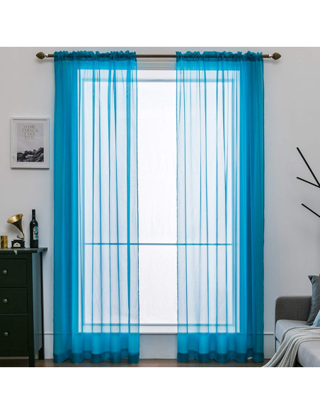 Perdele voal diverse culori