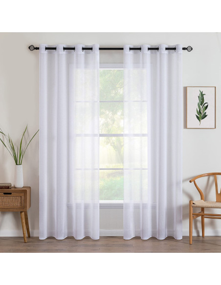 Perdele voal diverse culori