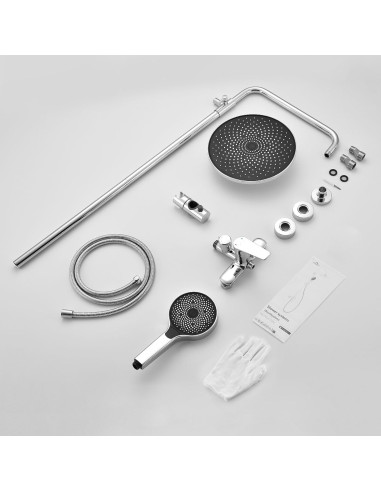 Set coloana dus inox
