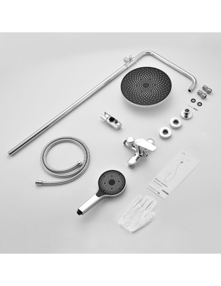 Set coloana dus inox