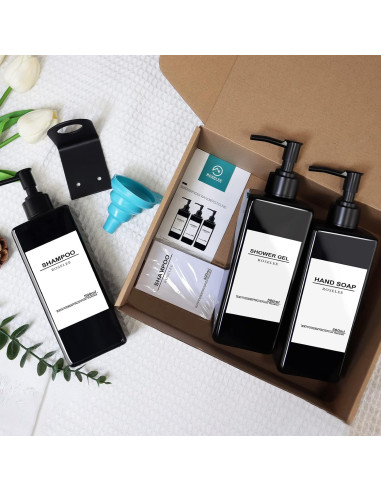 Set dispensere gel de dus sapun sampon