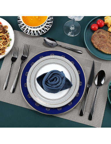 Set tacamuri Black Inox