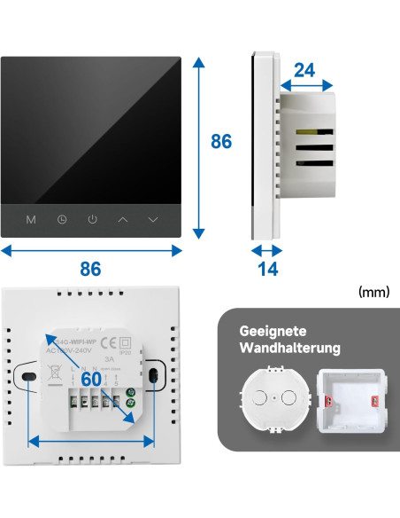 Termostat ambient wireless centrala termica