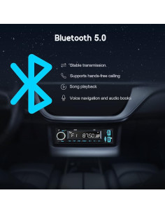 Radio MP3 Auto Bluetooth USB 2
